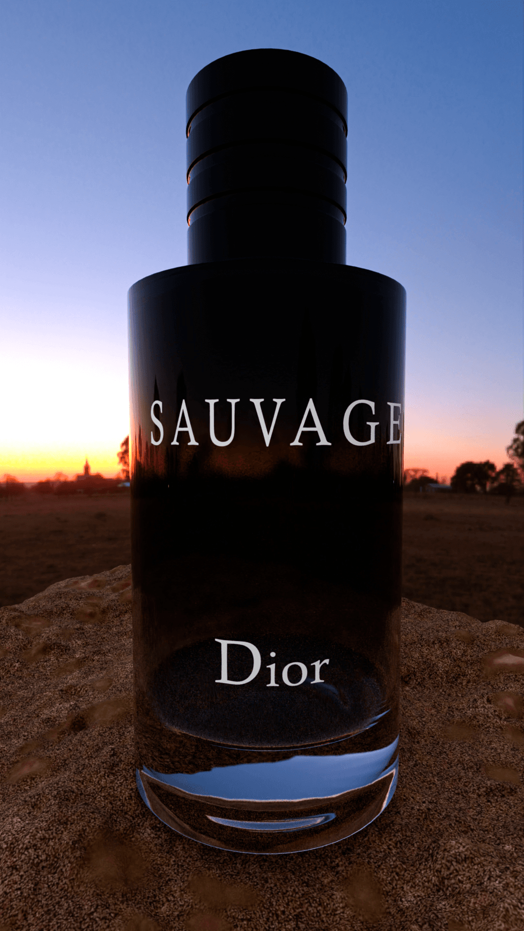 Savage Perfume Modeling